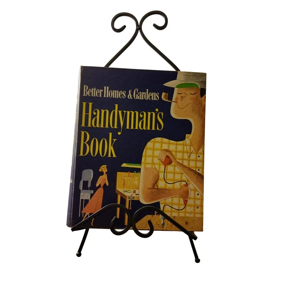 Vintage Better Homes and Gardens - Handyman's Book 5 Ring Binder 1957 5th Ed #13